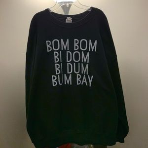 Lizzo lyric sweatshirt
